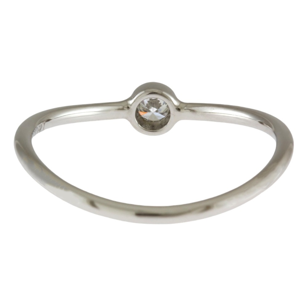 ティファニー ウェーブ シングルロウ ダイヤモンド リング 指輪 7.5号 Pt950プラチナ ダイヤモンド TIFFANY&Co. 中古 美品 ティファニー ウェーブ シングルロウ ダイヤモンド リング 指輪 7.5号 Pt950プラチナ ダイヤモンド TIFFANY&Co. 中古 美品