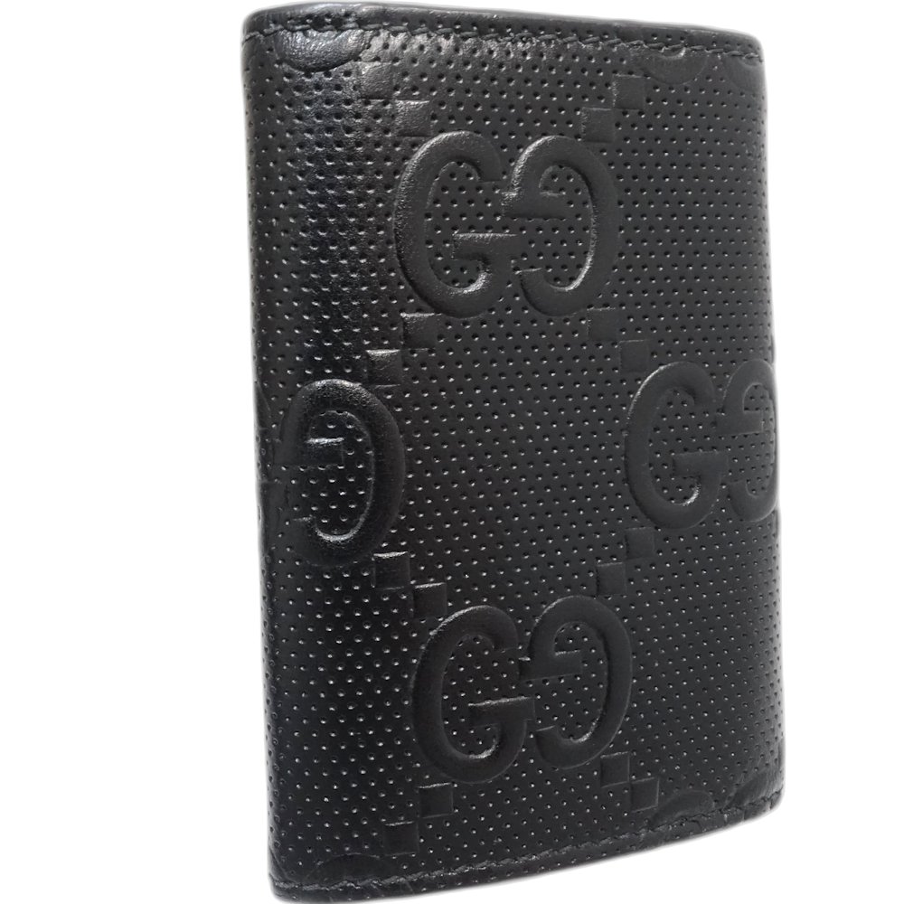 6連 625565 キーケース GGエンボスレザー ブラック/181216【中古】 6連 625565 キーケース GGエンボスレザー ブラック/181216【中古】