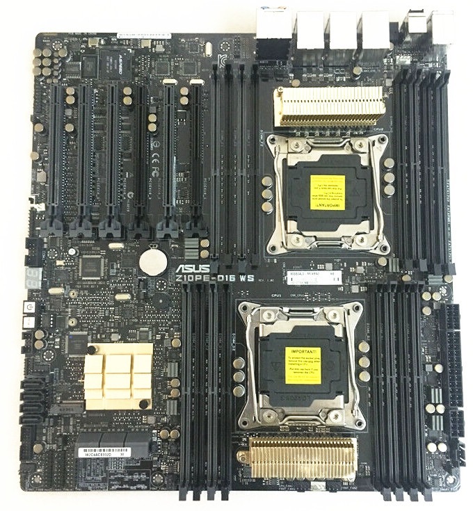 ASUS Z10PE-D16 WS LGA 2011-3 V3 DDR4 X99 DIMM Desktop Motherboard ASUS Z10PE-D16 WS LGA 2011-3 V3 DDR4 X99 DIMM Desktop Motherboard