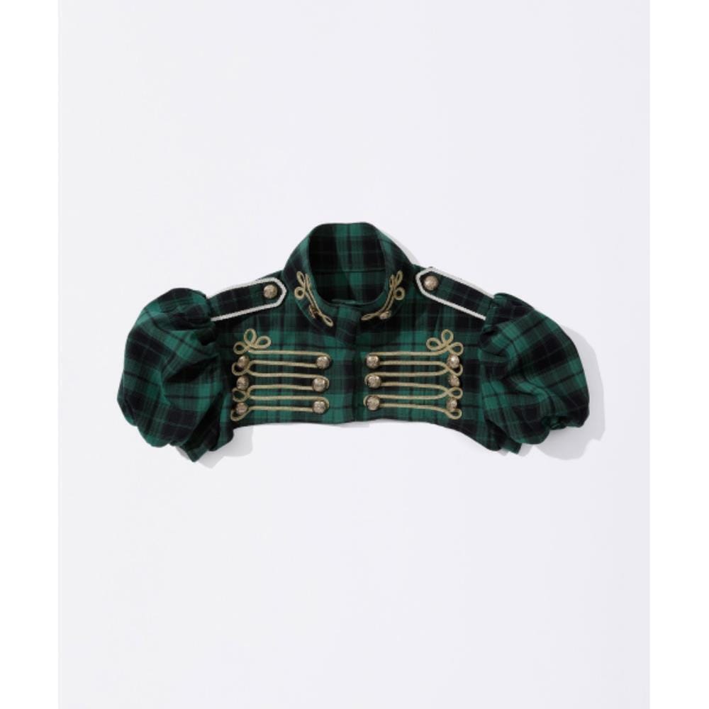 スカルプター Marine Crop Shirt Check SC25S293GR