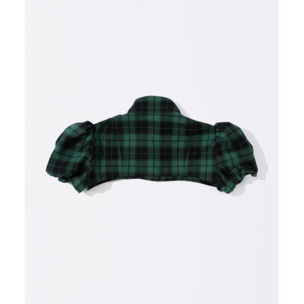 スカルプター Marine Crop Shirt Check SC25S293GR