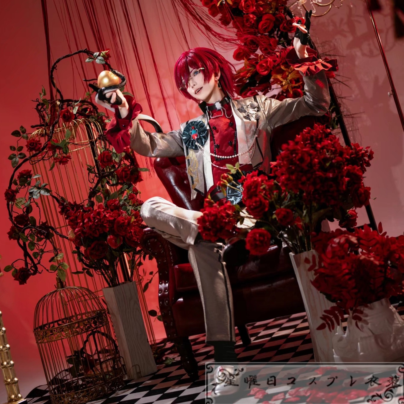 ES あんさんぶるスターズ フィーチャースカウト 茨編2 誘い試す一手 七種茨 コスプレ衣装 コスチューム ハロウィン 変装 仮装