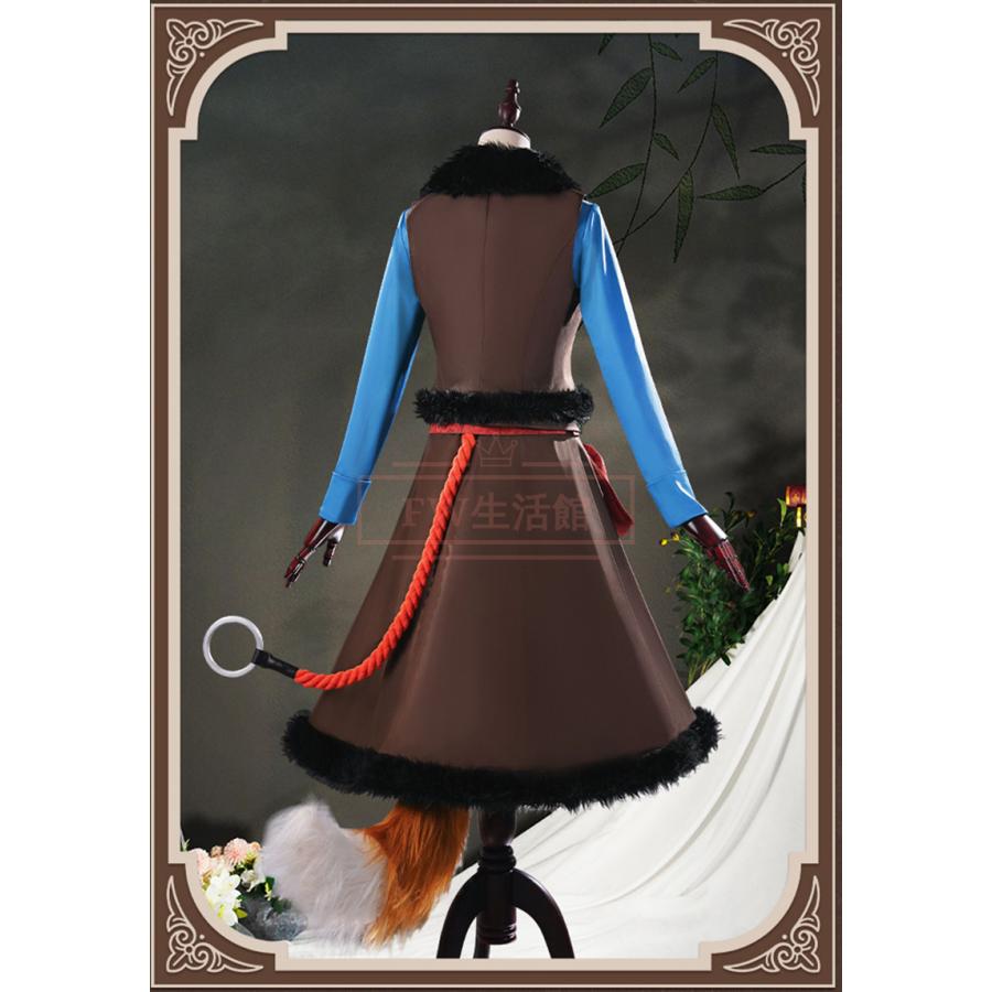 狼と香辛料 ホロ Holo コスプレ 衣装 コスチューム 演出服 アニメ ゲーム ハロウィン cosplay 変装