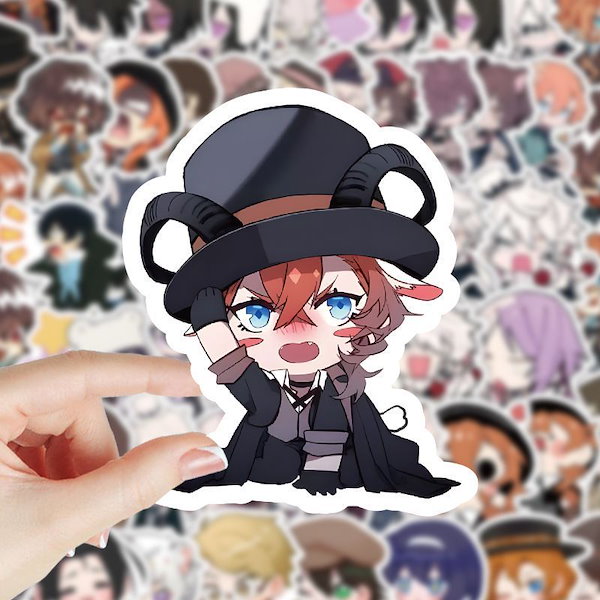 d*7様 文豪ストレイドッグス 缶バッジ AJ 太宰治 アニメジャパン