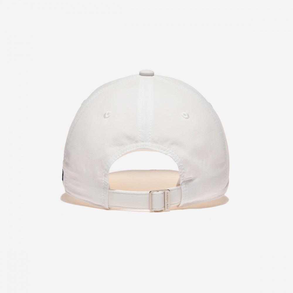 ニューバランス レターグラフィック ナイロンボールキャップ NBGDFBW102-(10)ホワイト