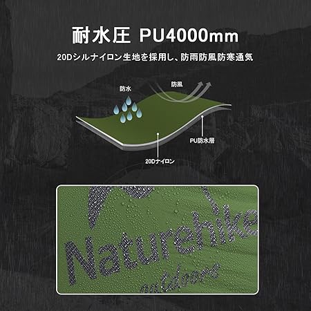 2人 テント テント 軽量 アウトドア 専用グランドシート付 設営簡単 二重層 耐水圧PU4000mm 4シーズン 自立式 テント 山岳 ドーム型 キャンプ 用品 登山 キャンピング 収納袋付き
