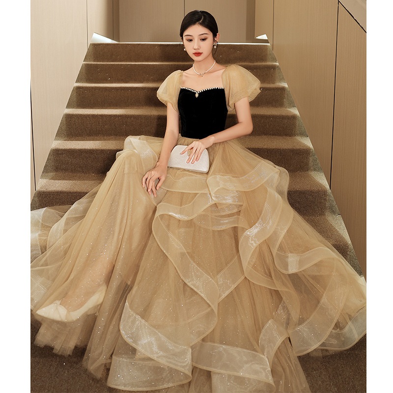 ロングドレス ドレス マキシ丈 花嫁 パーティードレス フォーマル ピアノ ウェディング 上品 大人 演奏会 結婚式 高級