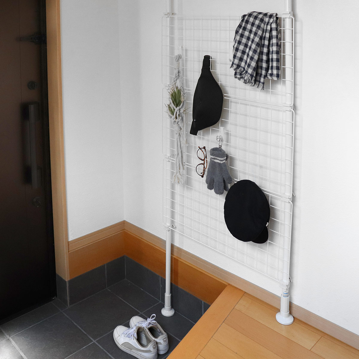 突っ張り パーテーション 突ぱりネット間仕切り 幅70cm 突っ張りラック ワイヤーネット 突っ張り パーテーション 突ぱりネット間仕切り 幅70cm 突っ張りラック ワイヤーネット