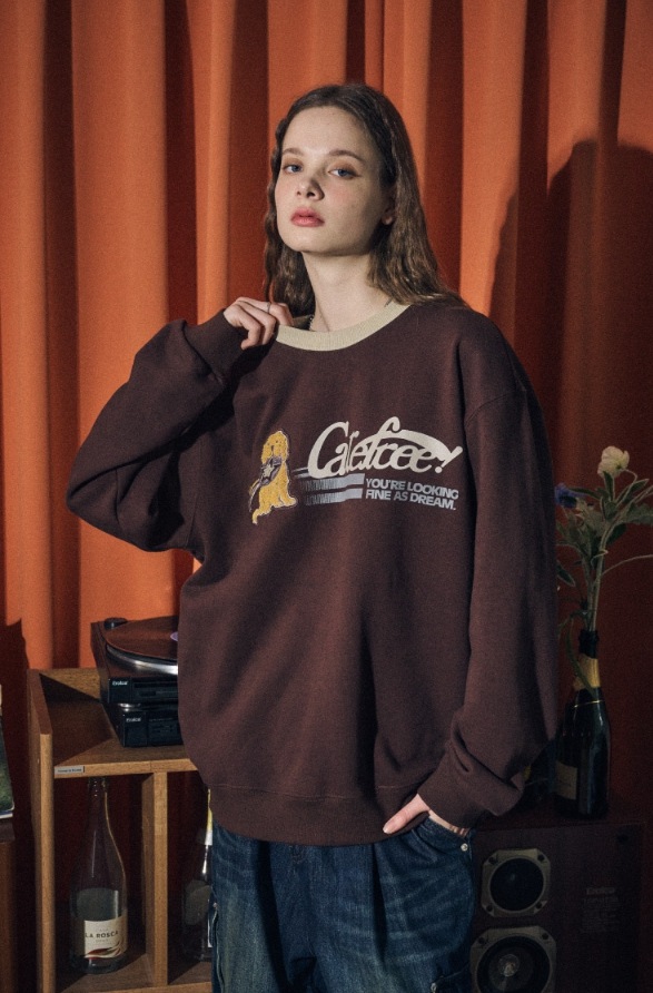 [CPGN STUDIO ]★CARE FREE HANDLE SWEATSHIRT CPGN STUDIO】23FW☆ Carefree Handle Embroidered Sweatshirt