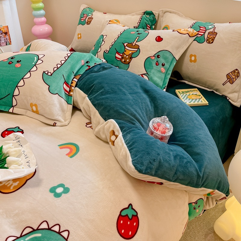 ins 韓国版 あつさを増す ミルクウール 4つの条件セット 秋冬 あたたまること ダウンジャケット シーツ 宿舎 ベッドの上 3つのセット ins 韓国版 あつさを増す ミルクウール 4つの条件セット 秋冬 あたたまること ダウンジャケット シーツ 宿舎 ベッドの上 3つのセット