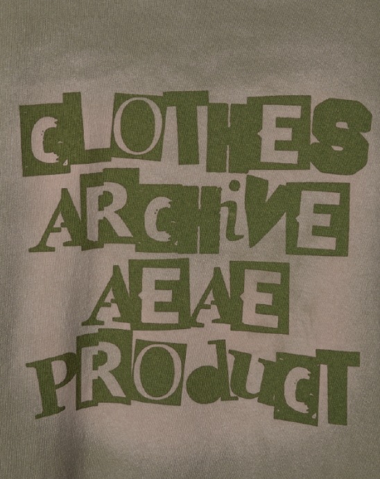 aeae】 FADED LAYERED L/S : SAGE GREEN Tシャツ・カットソー