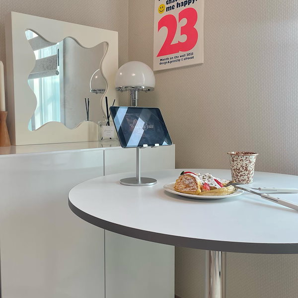 Qoo10] ルームアンドホーム セントラルラウンドテーブル 幅80cm