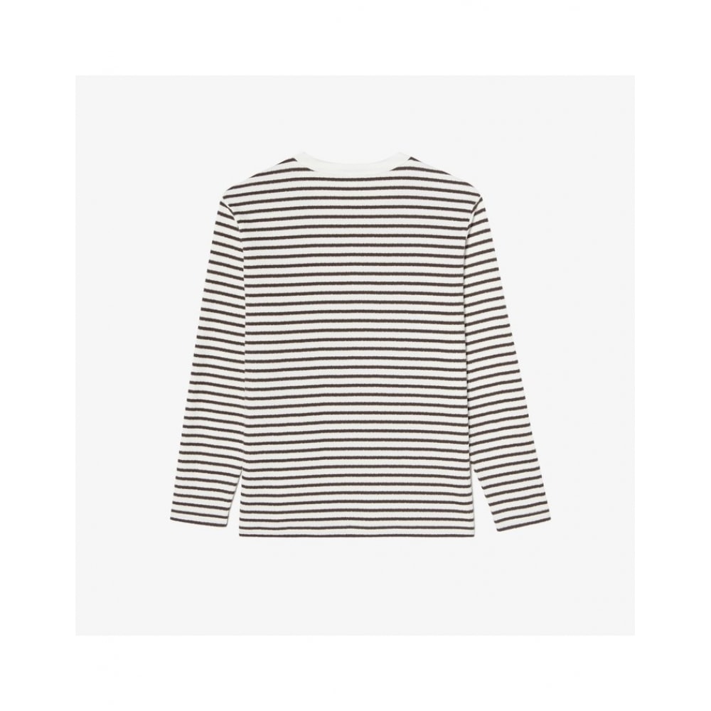 ラコステメンズロングスリーブストライプ T シャツ TH267E-54N BZD ラコステメンズロングスリーブストライプ T シャツ TH267E-54N BZD