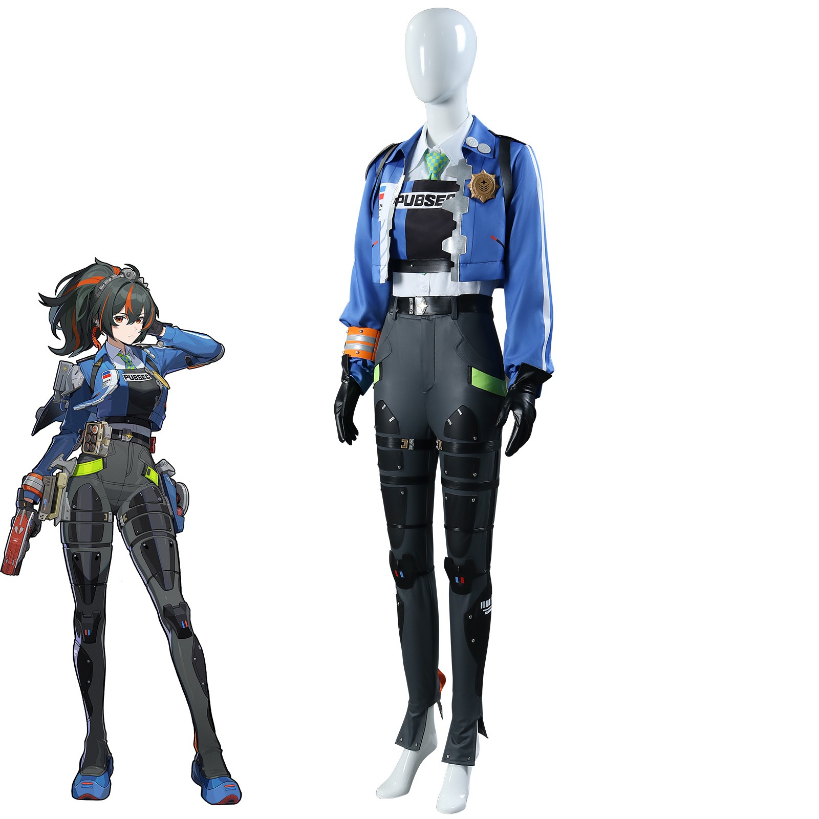 【人気爆売れ】絶区零cos コスプレ コスチューム秩序部刑務官組部下分隊長朱鳶コスプレ にじげんいしょう 【人気爆売れ】絶区零cos コスプレ コスチューム秩序部刑務官組部下分隊長朱鳶コスプレ にじげんいしょう