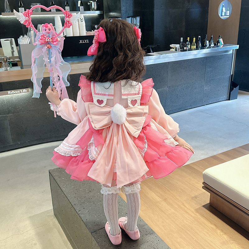 女の子ロリータロリータハロウィンドレスコスドレスプリンセスドレスキッズドレス