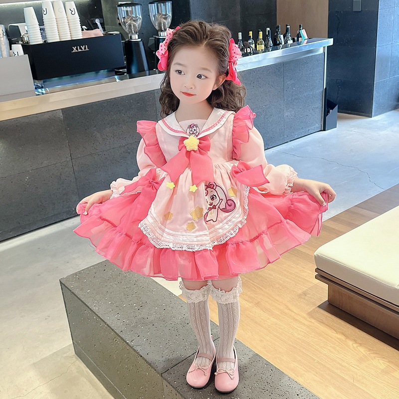 女の子ロリータロリータハロウィンドレスコスドレスプリンセスドレスキッズドレス