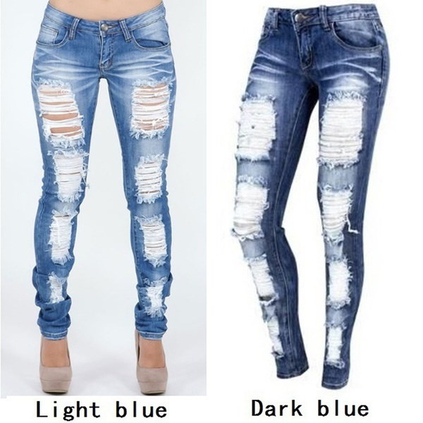 S - XXL女性のファッションスキニーリップジーンズ新しいファッション女性バガンパンツボーイフレンドDemin Biker Jeans S - XXL女性のファッションスキニーリップジーンズ新しいファッション女性バガンパンツボーイフレンドDemin Biker Jeans