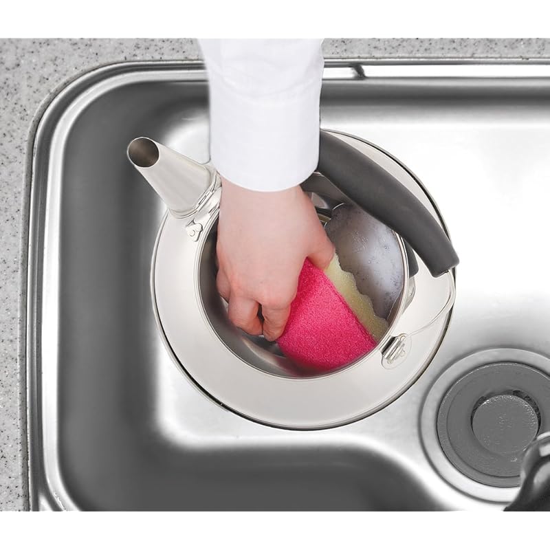 即納：下村企販 広口ケトル 2.6L 洗いやすい形状 日本製 29727