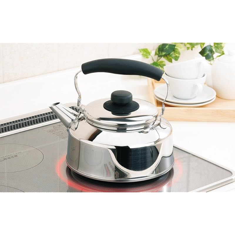 即納：下村企販 広口ケトル 2.6L 洗いやすい形状 日本製 29727