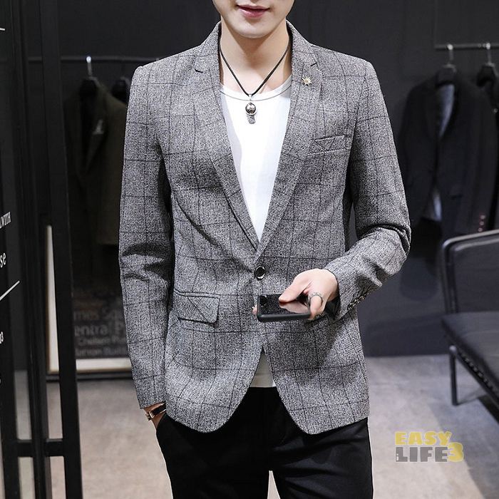 メンズ テーラードジャケット 春 秋 細身 ジャケット カジュアル ライトアウター メンズファッション 1つボタン 春夏秋冬 オールシーズン 長袖 シングル アウター 上着 シングルジャケット スリ メンズ テーラードジャケット 春 秋 細身 ジャケット カジュアル ライトアウター メンズファッション 1つボタン 春夏秋冬 オールシーズン 長袖 シングル アウター 上着 シングルジャケット スリ