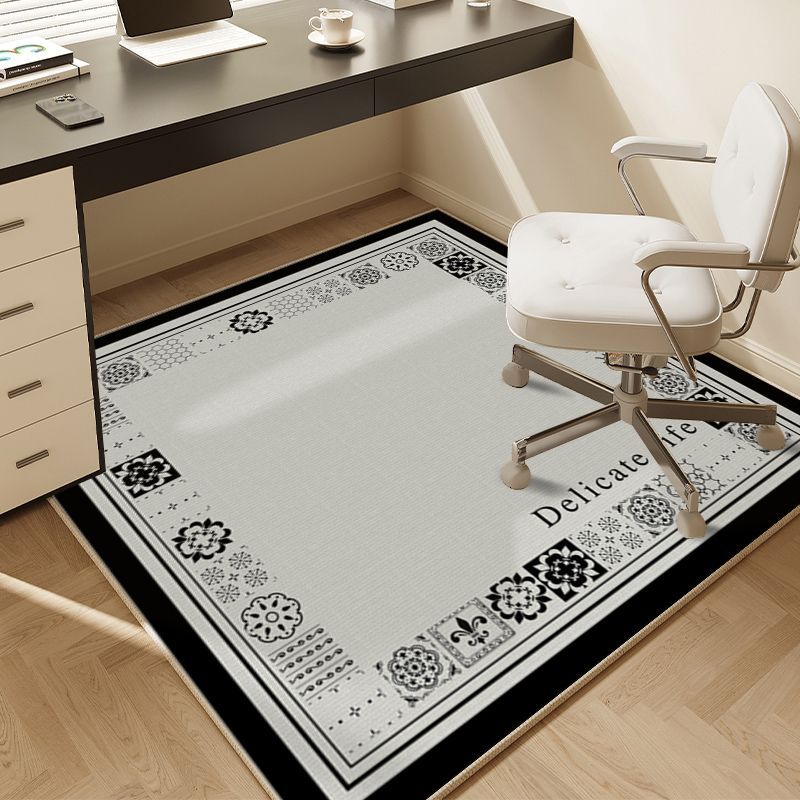 方形フロアマットデスクコンピュータチェアベッドオフィスデスク小さな足マット カーペット 方形フロアマットデスクコンピュータチェアベッドオフィスデスク小さな足マット カーペット