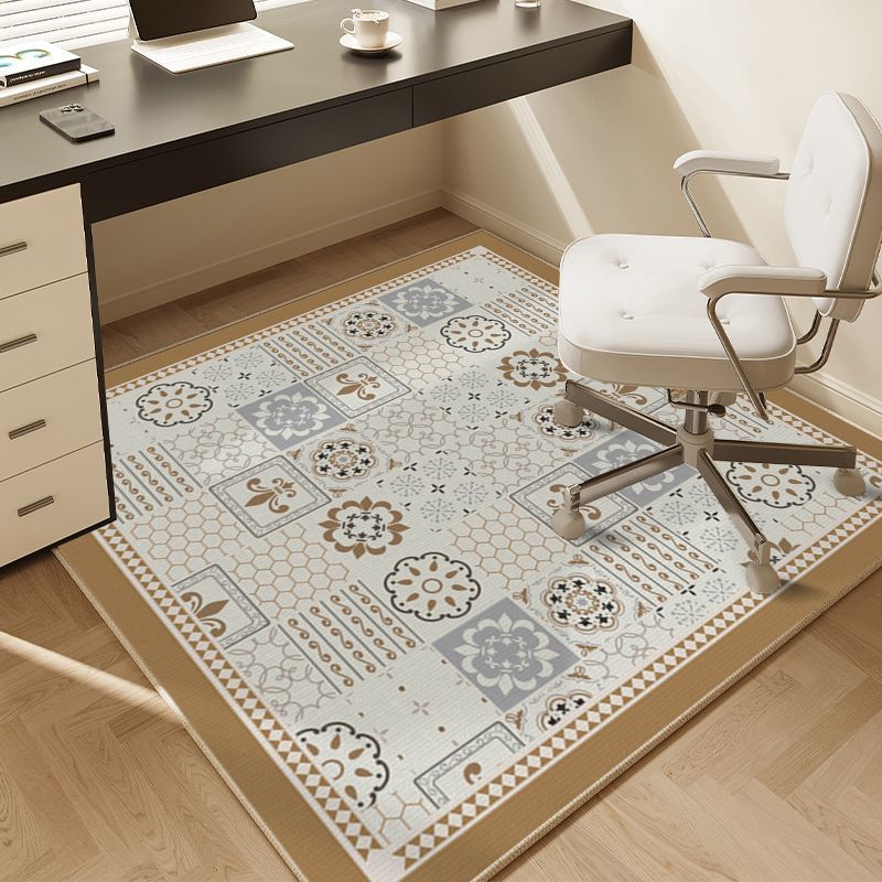 方形フロアマットデスクコンピュータチェアベッドオフィスデスク小さな足マット カーペット 方形フロアマットデスクコンピュータチェアベッドオフィスデスク小さな足マット カーペット