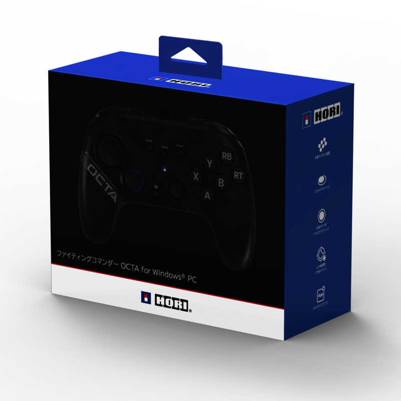 HORI　ファイティングコマンダーOCTA for Windows PC(BLACK)　HPC-059