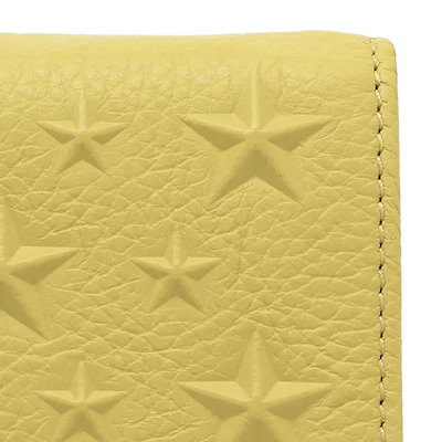 Qoo10] ジミーチュウ 三つ折り財布 ビール ミニ財布 イエロー : バッグ