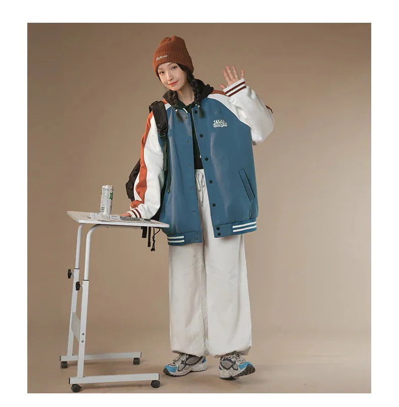 ノーカラーコート ヘビロテ スウェット 野球服 ジャケット ジャンバー トップス キルティングアウター ノーカラーコート ヘビロテ スウェット 野球服 ジャケット ジャンバー トップス キルティングアウター