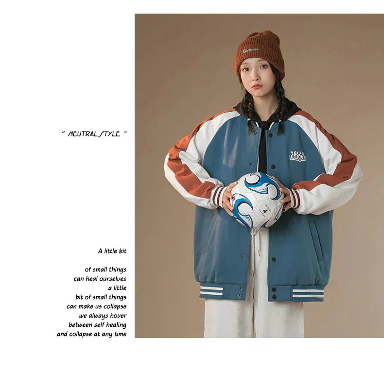 ノーカラーコート ヘビロテ スウェット 野球服 ジャケット ジャンバー トップス キルティングアウター ノーカラーコート ヘビロテ スウェット 野球服 ジャケット ジャンバー トップス キルティングアウター