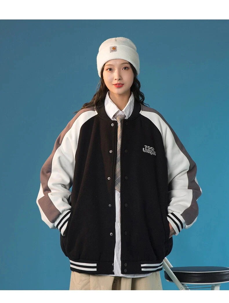 ノーカラーコート ヘビロテ スウェット 野球服 ジャケット ジャンバー トップス キルティングアウター ノーカラーコート ヘビロテ スウェット 野球服 ジャケット ジャンバー トップス キルティングアウター