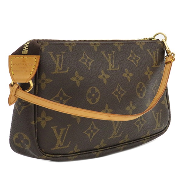 ルイヴィトン LOUIS VUITTON アクセサリーポーチ ポシェット アクセソワール モノグラムキャンバス モノグラム ゴールド金具 茶 ポーチ ハンドバッグ M51980 VI0024【中古】 ルイヴィトン LOUIS VUITTON アクセサリーポーチ ポシェット アクセソワール モノグラムキャンバス モノグラム ゴールド金具 茶 ポーチ ハンドバッグ M51980 VI0024【中古】