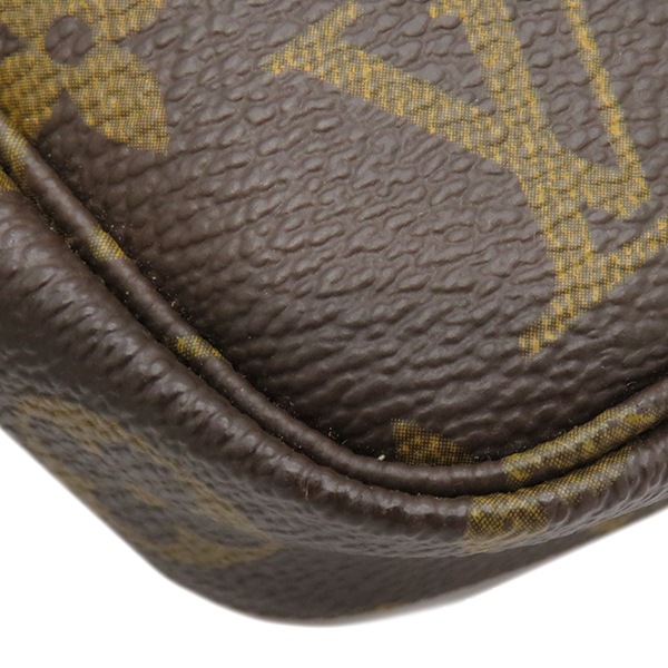 ルイヴィトン LOUIS VUITTON アクセサリーポーチ ポシェット アクセソワール モノグラムキャンバス モノグラム ゴールド金具 茶 ポーチ ハンドバッグ M51980 VI0024【中古】 ルイヴィトン LOUIS VUITTON アクセサリーポーチ ポシェット アクセソワール モノグラムキャンバス モノグラム ゴールド金具 茶 ポーチ ハンドバッグ M51980 VI0024【中古】