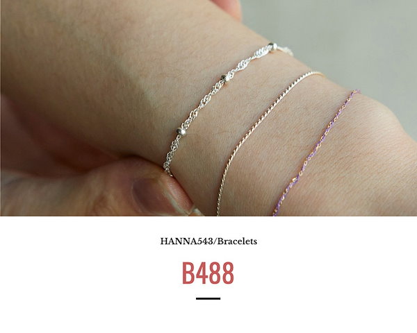 BTS ジミン着用【HANNA543】B488 gold ブレスレット☆追跡付 BTS ジミン着用【HANNA543】B488 gold ブレスレット☆追跡付