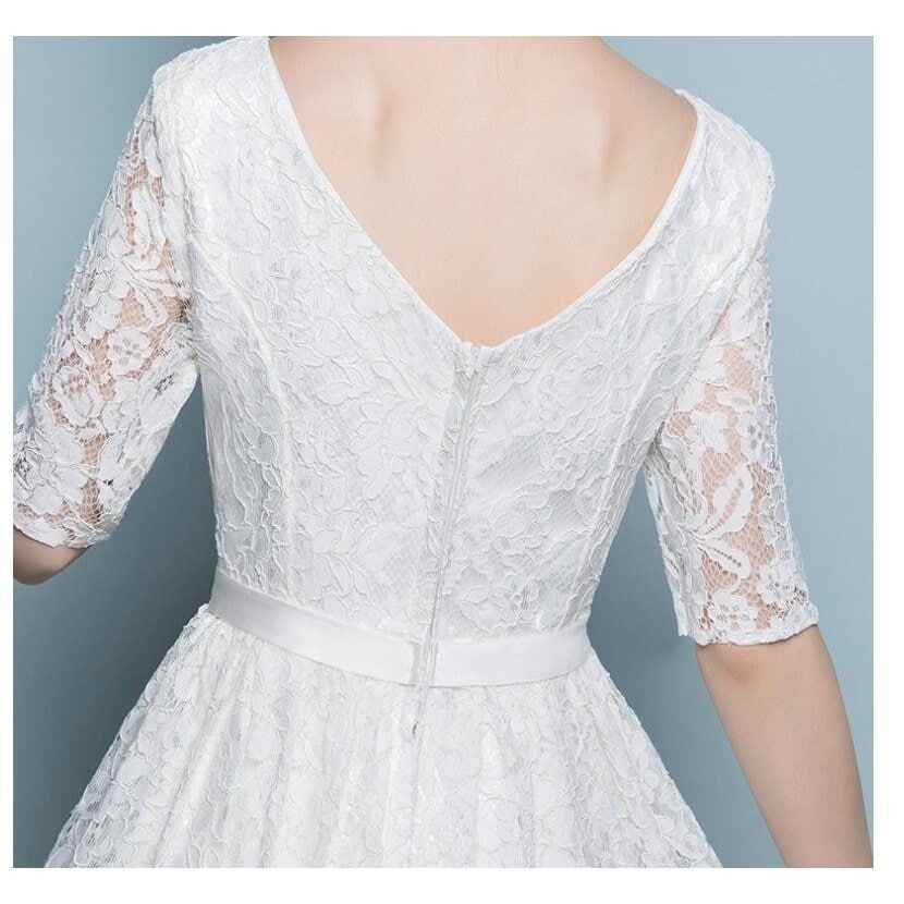 パーティードレス 結婚式ワンピース ミモレ丈ドレス 袖あり 大きいサイズ お呼ばれ 二次会 披露宴 パーティードレス 結婚式ワンピース ミモレ丈ドレス 袖あり 大きいサイズ お呼ばれ 二次会 披露宴