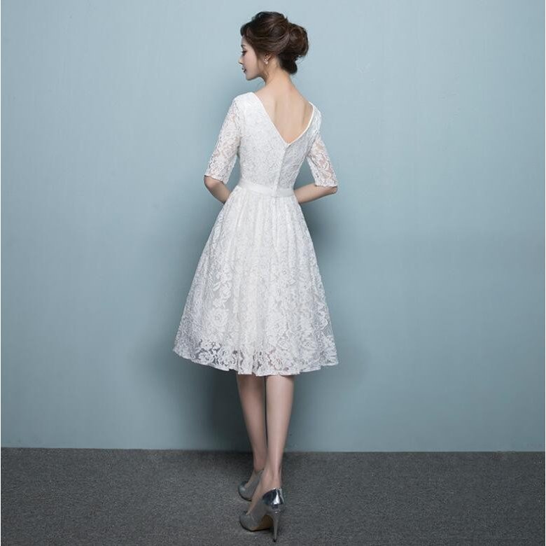 パーティードレス 結婚式ワンピース ミモレ丈ドレス 袖あり 大きいサイズ お呼ばれ 二次会 披露宴 パーティードレス 結婚式ワンピース ミモレ丈ドレス 袖あり 大きいサイズ お呼ばれ 二次会 披露宴