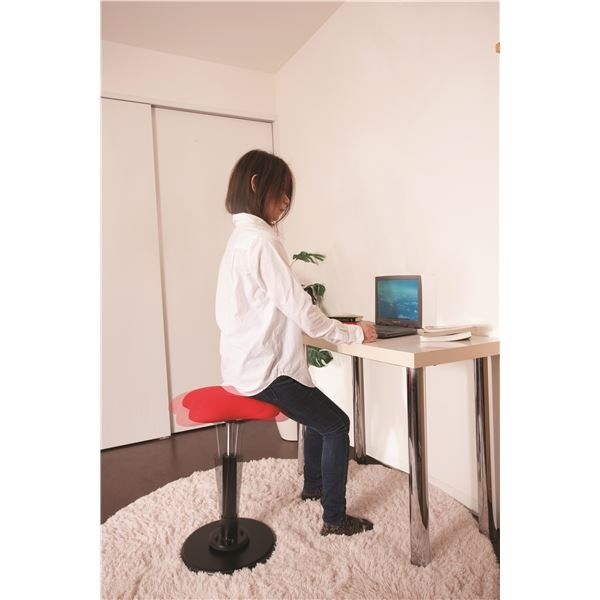 モダン スツール/丸椅子 ブラウンブラック 幅33cm 日本製 スチールパイプ ツイストスツールラフレシア3 モダン スツール/丸椅子 ブラウンブラック 幅33cm 日本製 スチールパイプ ツイストスツールラフレシア3