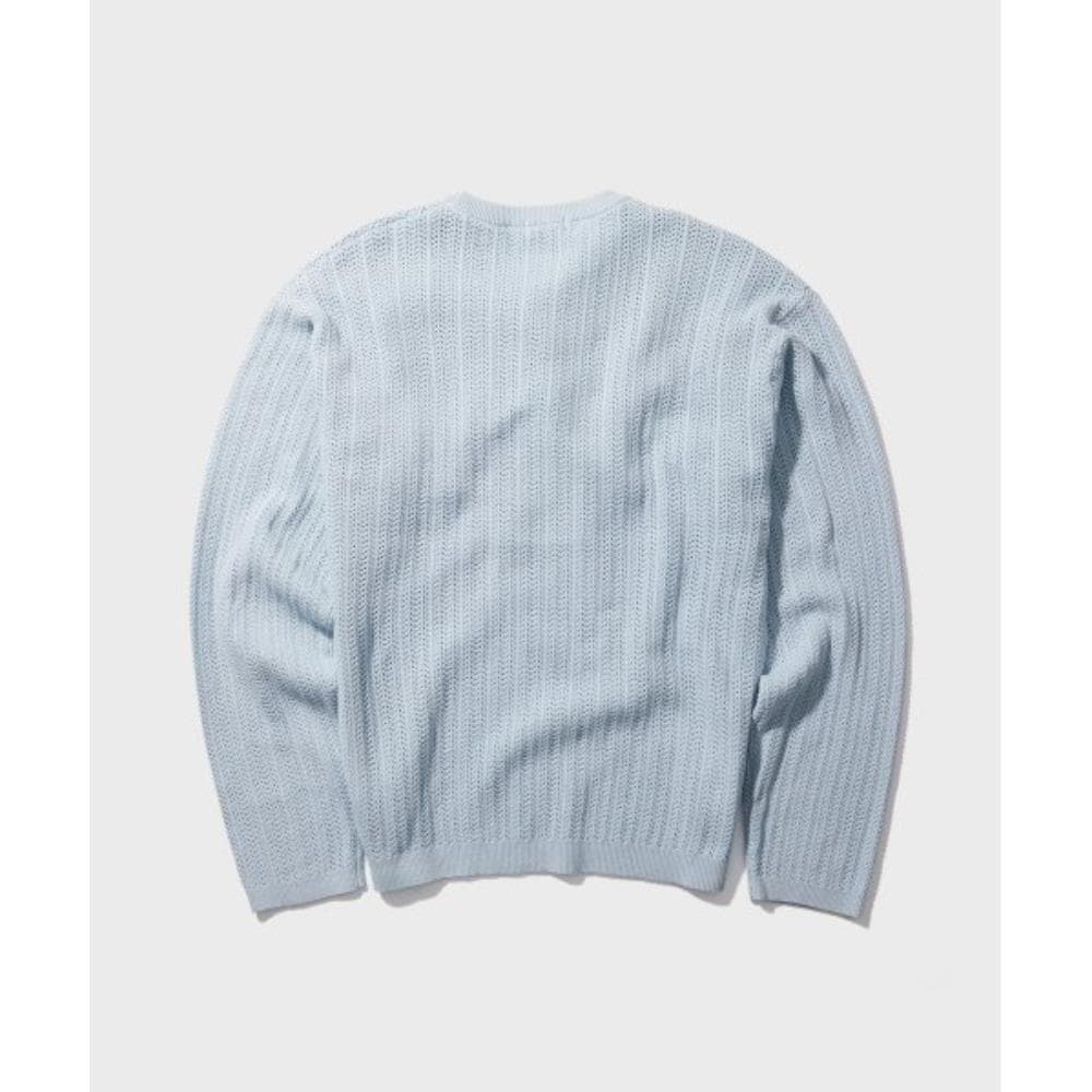 WMC Skashi Mesh Round Knit BABY BLUE O-MOBBL3M41151