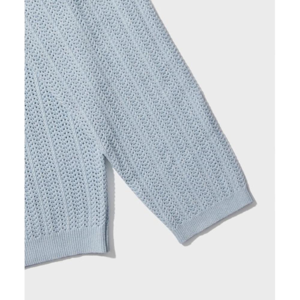 WMC Skashi Mesh Round Knit BABY BLUE O-MOBBL3M41151
