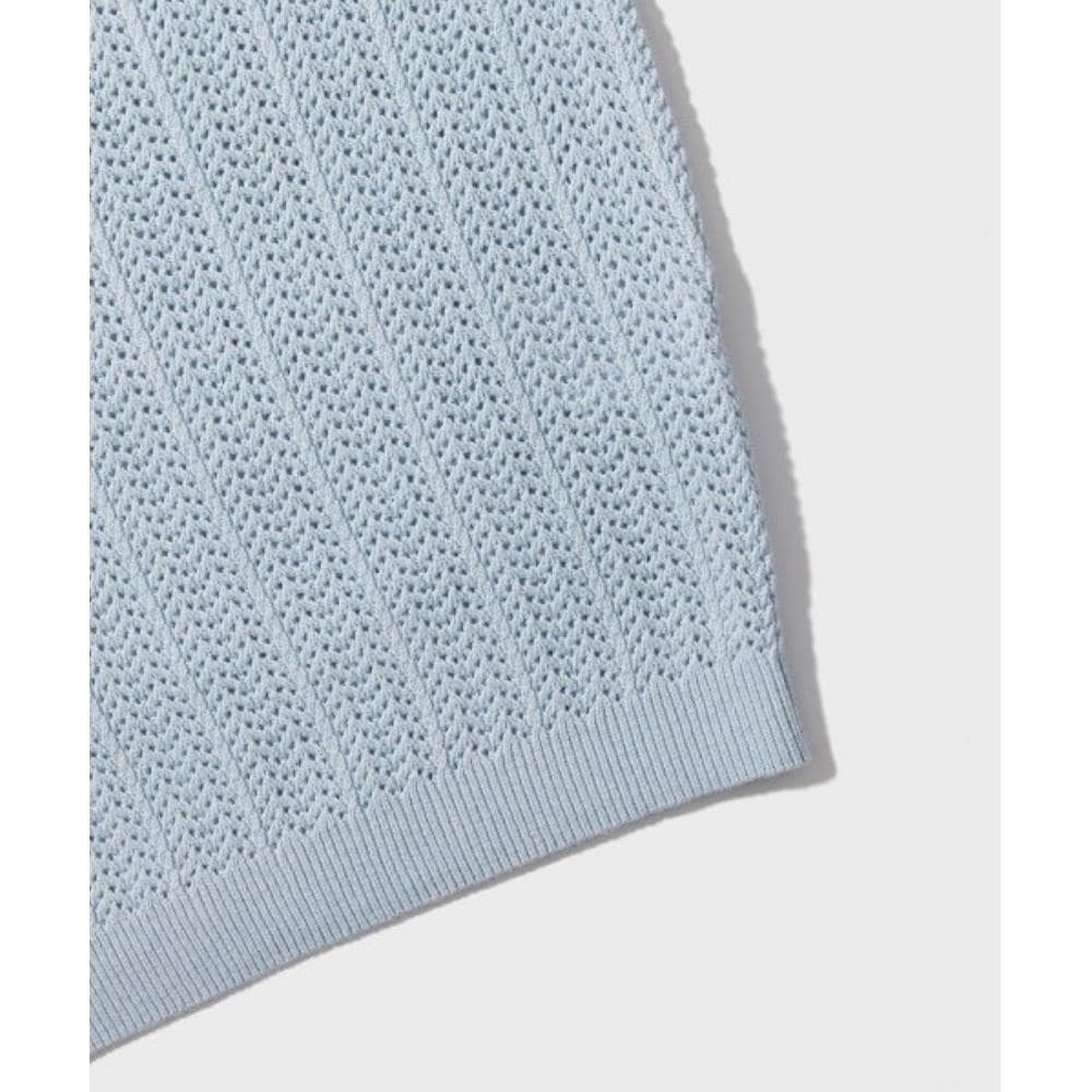 WMC Skashi Mesh Round Knit BABY BLUE O-MOBBL3M41151
