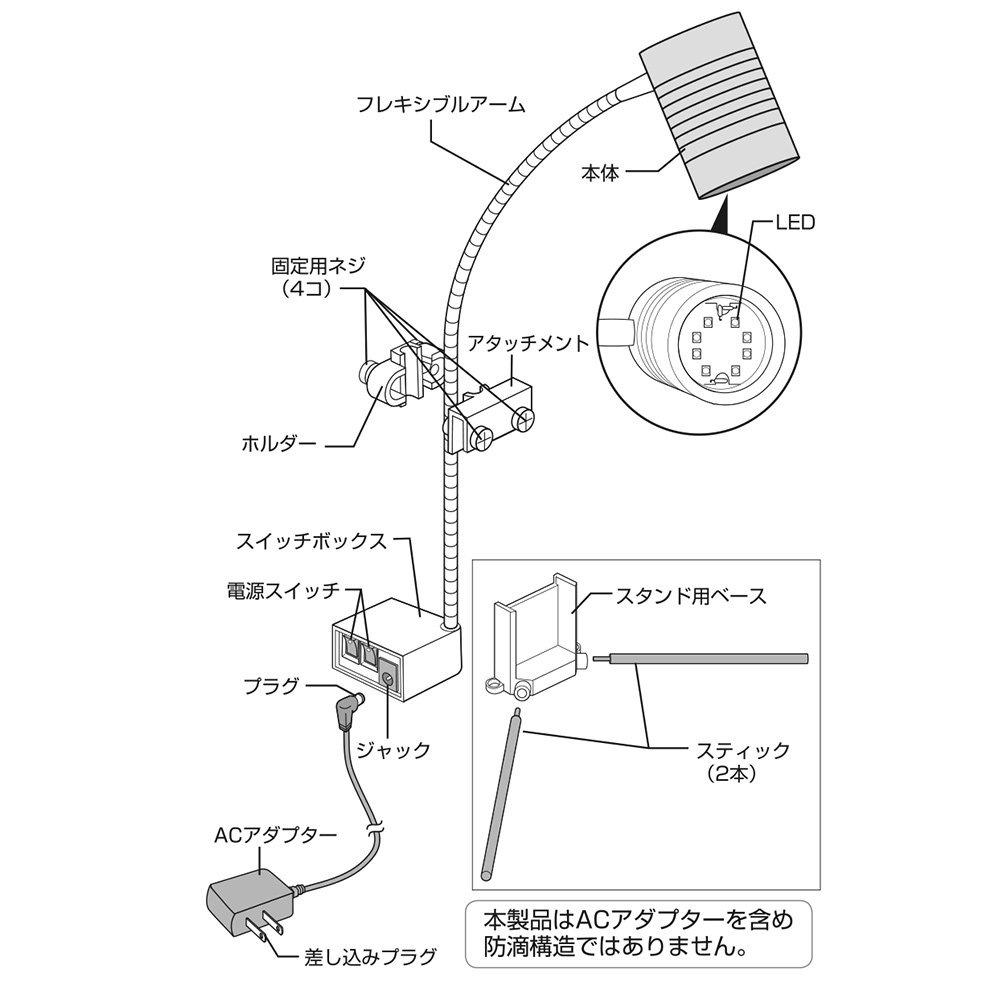ＧＥＸ　リーフグロー　エクストリーム　卓上ライト　６００ｌｍ　色温度３種類　アクアリウム　水槽　照明　ＣＲＣ10―15―10―10―10