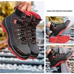 安全靴 ハイカット あんぜん靴 作業靴 ワークシューズ 鋼先芯 耐摩耗 防刺 防寒 防水 通気 滑り止め 耐油 裏起毛 男女兼用 安全靴 ハイカット あんぜん靴 作業靴 ワークシューズ 鋼先芯 耐摩耗 防刺 防寒 防水 通気 滑り止め 耐油 裏起毛 男女兼用