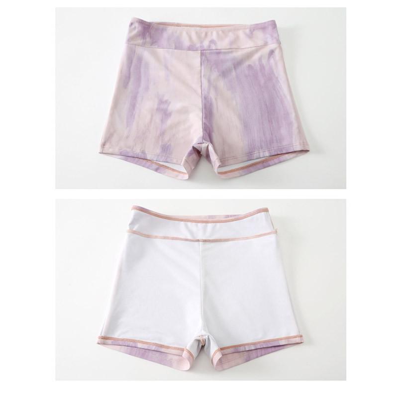 【1～3日で出荷】水着 レディース 体型カバー タンキニ 水着 UVカット ワンピース ぽっちゃり 大きいサイズ かわいい ショートパンツ 着痩せ パッド付 ビーチ 海デート 韓国風