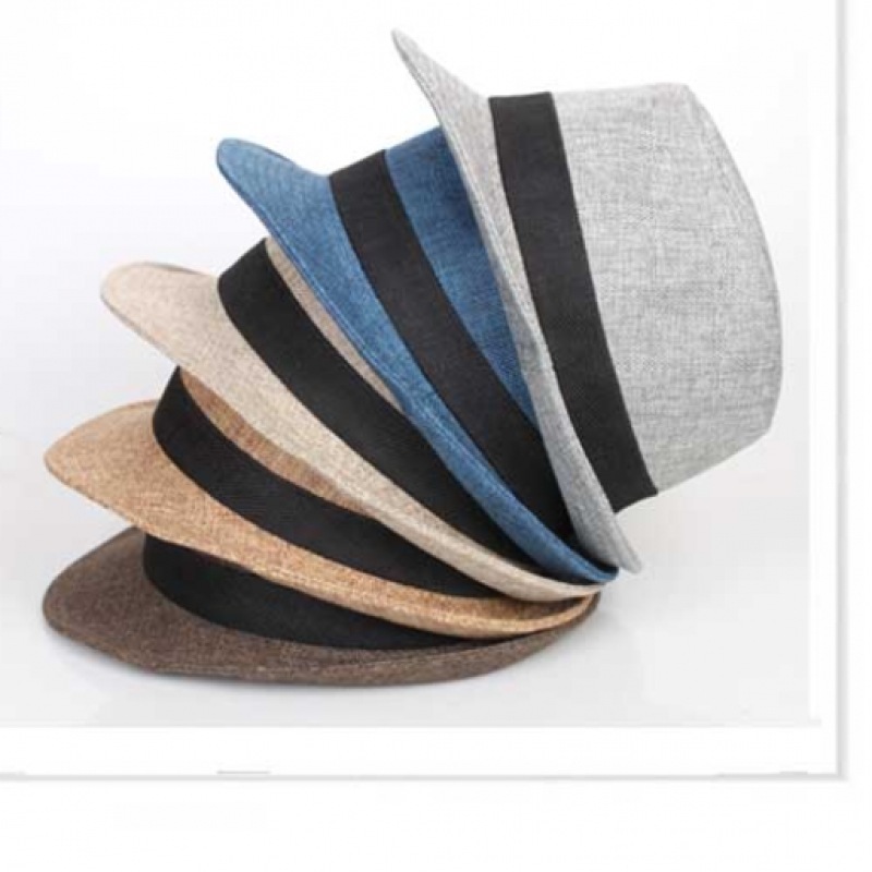 (ニナスパリ) ボカシリネンマタッチメンズフェドラミディアムカット (9SS146)