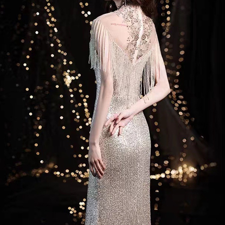 ドレス 衣装 ドレスワンピース イブニングドレス 袖なし ハイネック タイト ビジュー キラキラ マーメイドスカート 胸元 ロング丈 バックシャン ステージドレス 発表会 大人可愛い きれいめ ドレス 衣装 ドレスワンピース イブニングドレス 袖なし ハイネック タイト ビジュー キラキラ マーメイドスカート 胸元 ロング丈 バックシャン ステージドレス 発表会 大人可愛い きれいめ