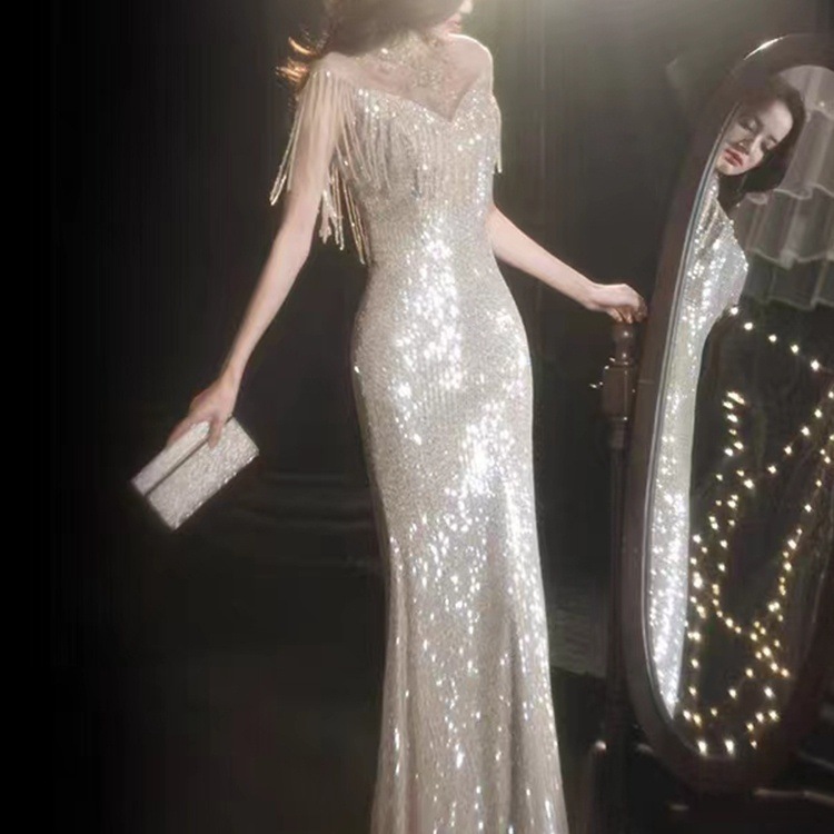ドレス 衣装 ドレスワンピース イブニングドレス 袖なし ハイネック タイト ビジュー キラキラ マーメイドスカート 胸元 ロング丈 バックシャン ステージドレス 発表会 大人可愛い きれいめ ドレス 衣装 ドレスワンピース イブニングドレス 袖なし ハイネック タイト ビジュー キラキラ マーメイドスカート 胸元 ロング丈 バックシャン ステージドレス 発表会 大人可愛い きれいめ