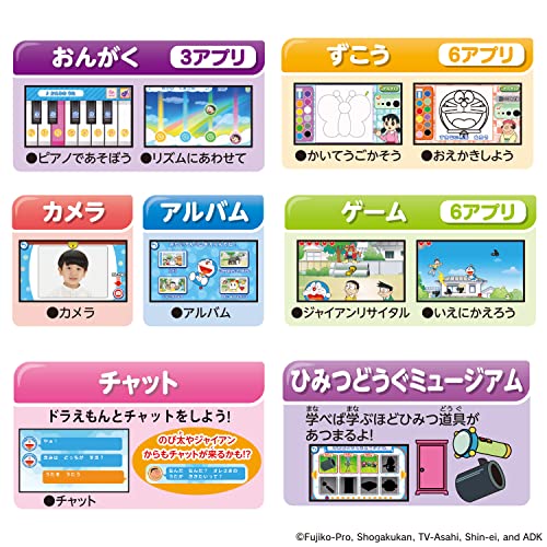 カメラも！プログラミングも！ ドラえもんGIGAパッド