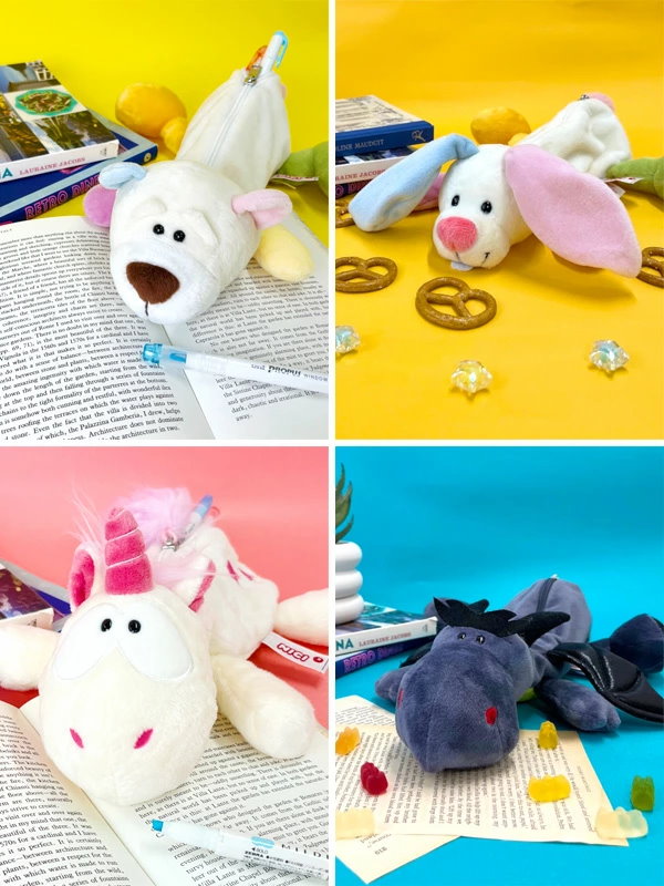 Qoo10] NICI NICI ニキ ペンケース ライオン 高