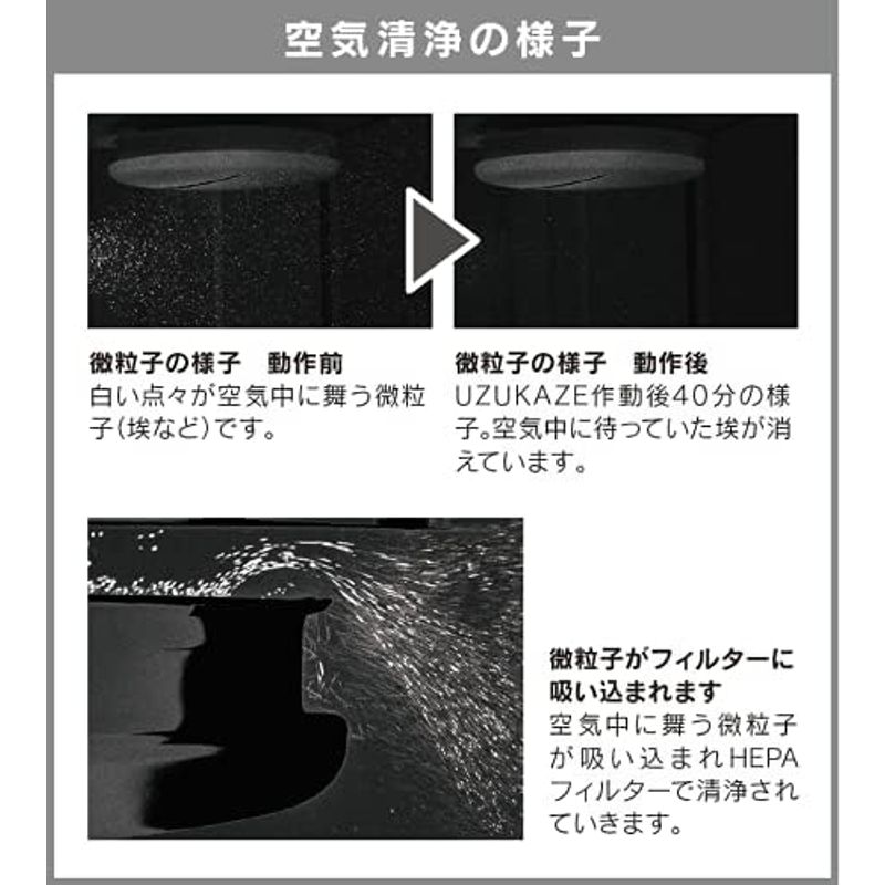 空気清浄機能付き照明空気をキレイにしながら循環させるLEDシーリングファンライトUZUKAZE 工事不要の簡単取付 FCE-55 空気清浄機能付き照明空気をキレイにしながら循環させるLEDシーリングファンライトUZUKAZE 工事不要の簡単取付 FCE-55