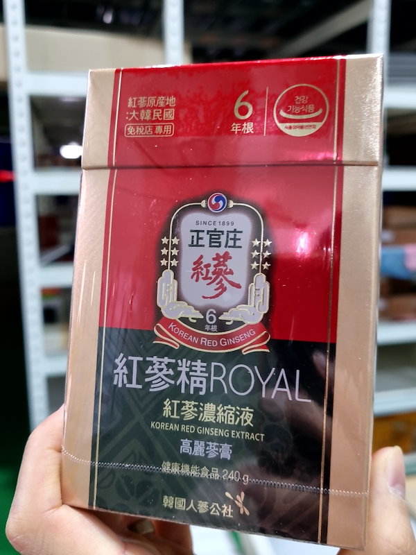 Qoo10] 正官庄 紅参精ロイヤルプラス 240g 6年根